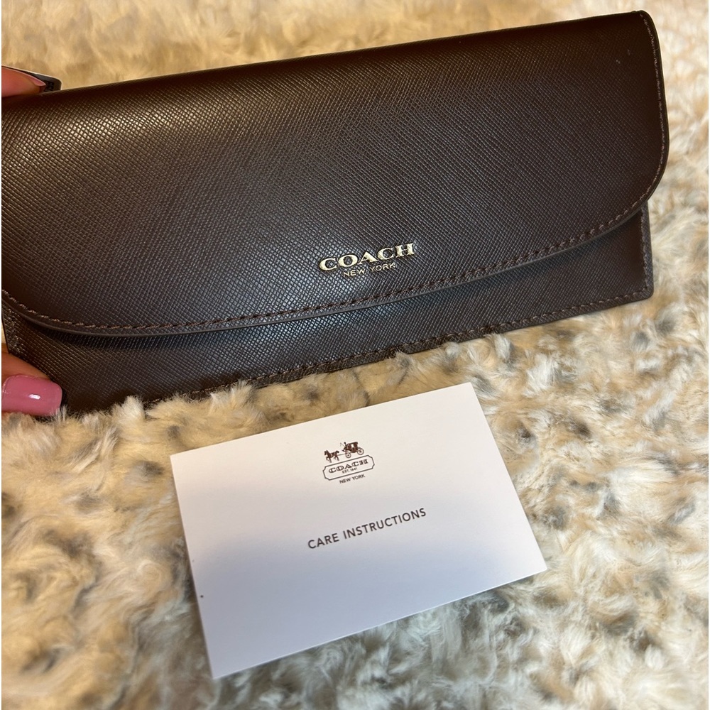 NWT Coach Leather Wallet